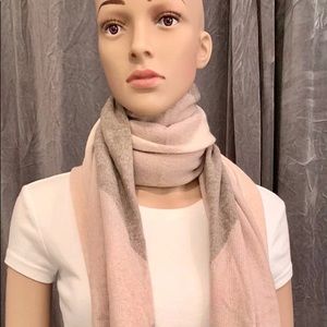 Charter Club 100% Cashmere Argyle Oversized Scarf